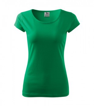 MALFINI ® Dámské tričko PURE zelené - XL dámské