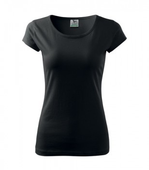 MALFINI ® Dámské tričko PURE černé - XXL dámské